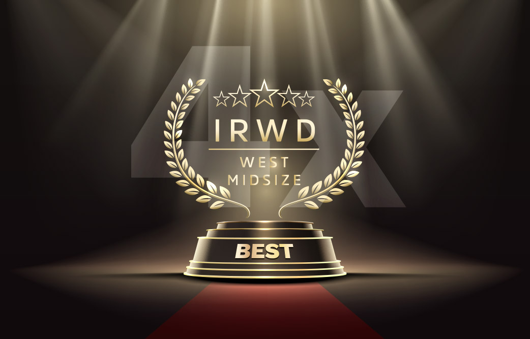 Best West Award 4x Small